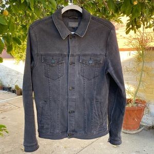 ASOS DESIGN - Mens Regular Denim Jacket in “Washed Black” - Size Small